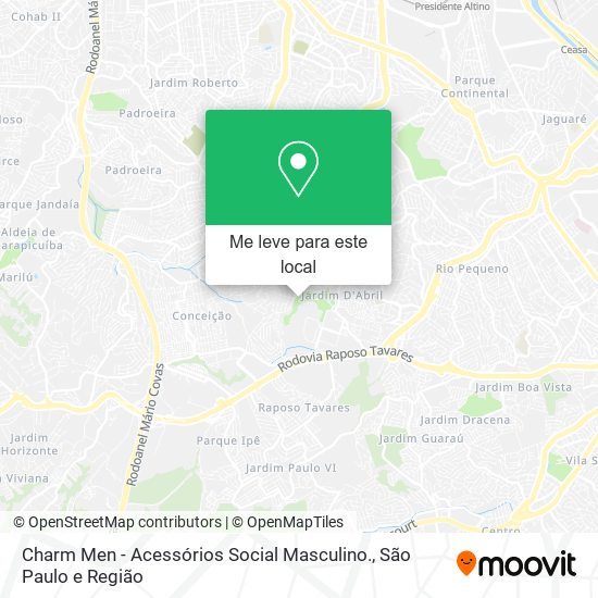 Charm Men - Acessórios Social Masculino. mapa
