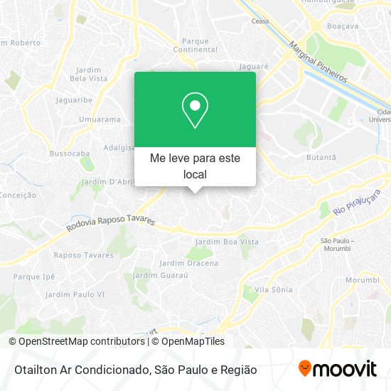 Otailton Ar Condicionado mapa