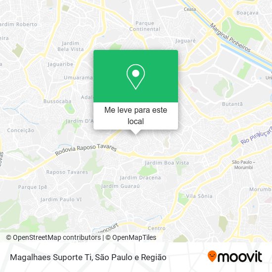 Magalhaes Suporte Ti mapa