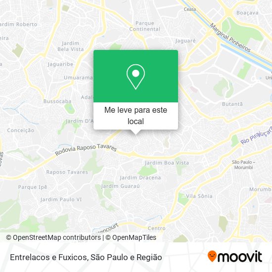 Entrelacos e Fuxicos mapa
