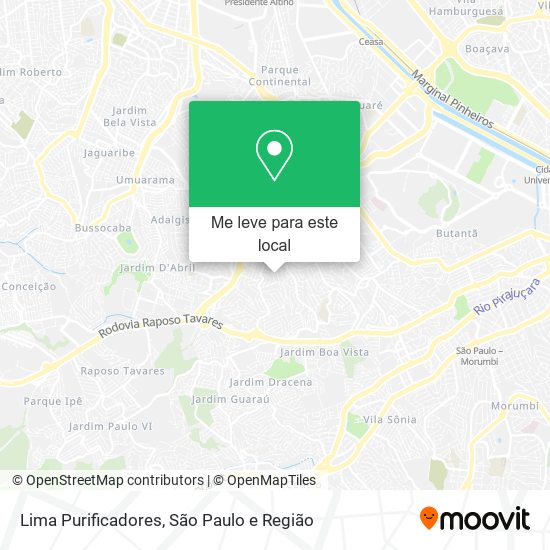 Lima Purificadores mapa