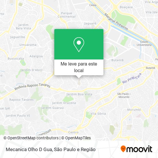 Mecanica Olho D Gua mapa