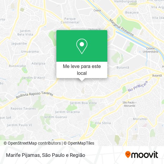 Marife Pijamas mapa