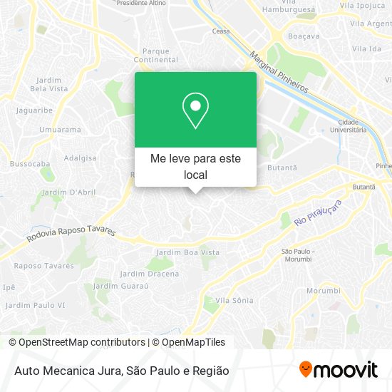 Auto Mecanica Jura mapa