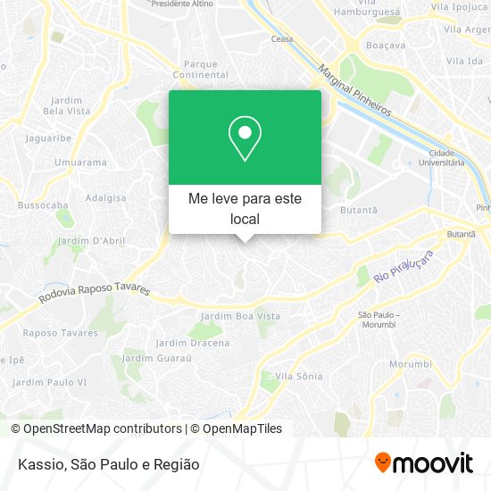 Kassio mapa
