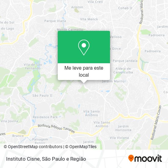 Instituto Cisne mapa