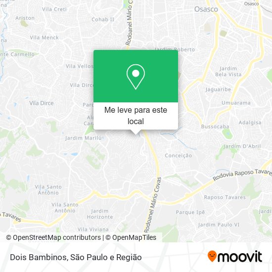 Dois Bambinos mapa