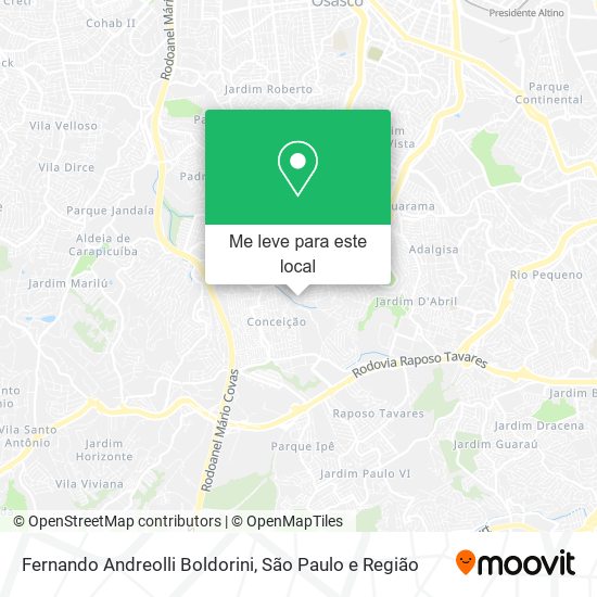 Fernando Andreolli Boldorini mapa