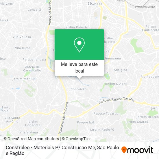 Construleo - Materiais P/ Construcao Me mapa