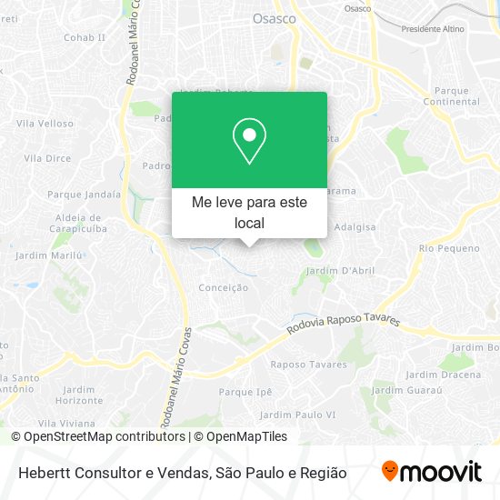 Hebertt Consultor e Vendas mapa