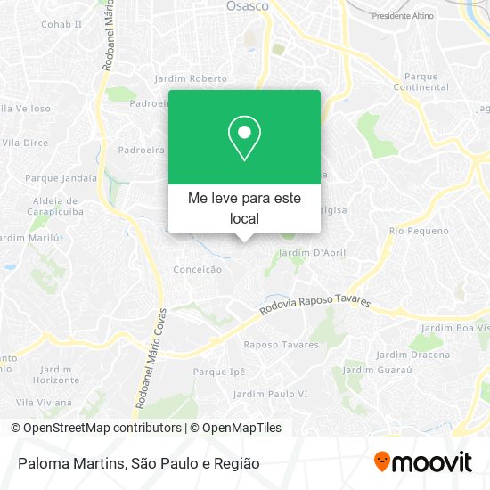Paloma Martins mapa