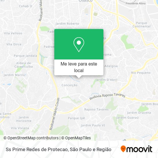 Ss Prime Redes de Protecao mapa