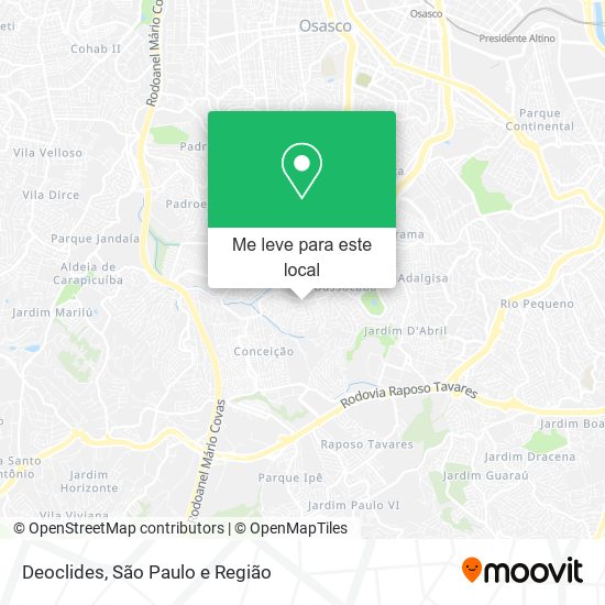 Deoclides mapa