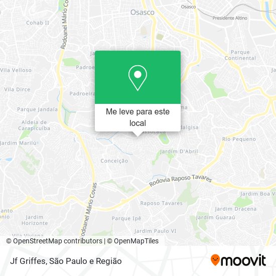 Jf Griffes mapa