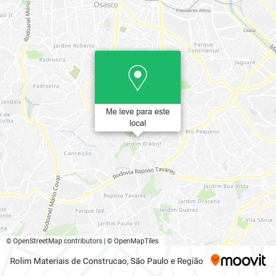 Rolim Materiais de Construcao mapa