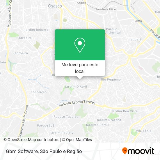 Gbm Software mapa