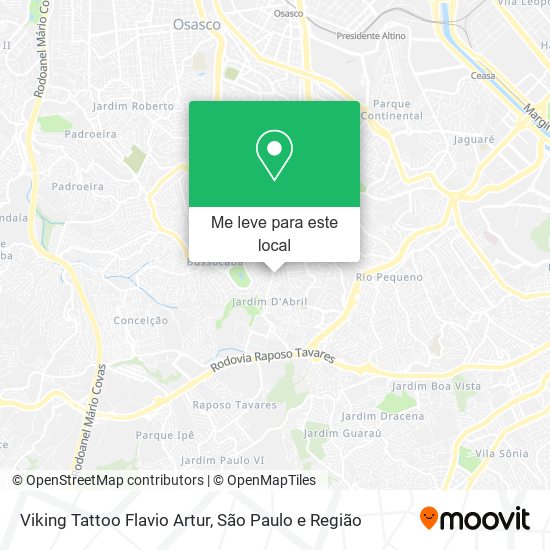 Viking Tattoo Flavio Artur mapa