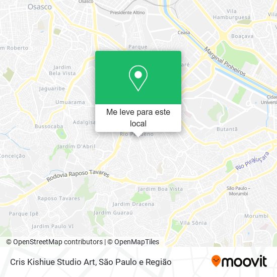 Cris Kishiue Studio Art mapa