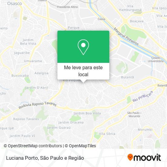 Luciana Porto mapa