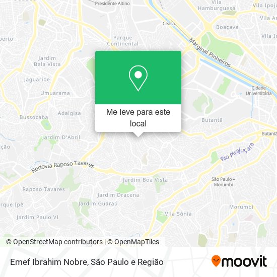 Emef Ibrahim Nobre mapa