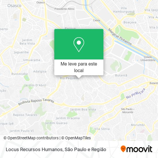 Locus Recursos Humanos mapa