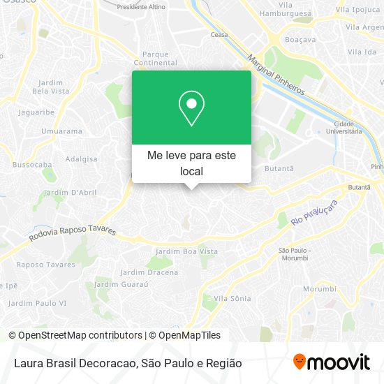 Laura Brasil Decoracao mapa