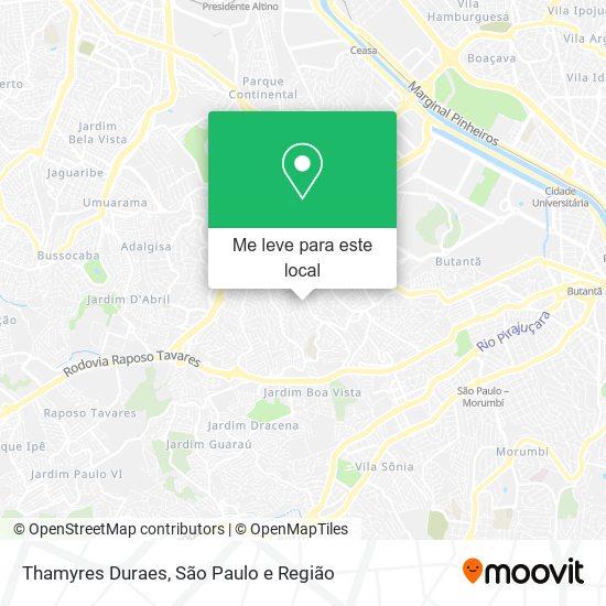 Thamyres Duraes mapa