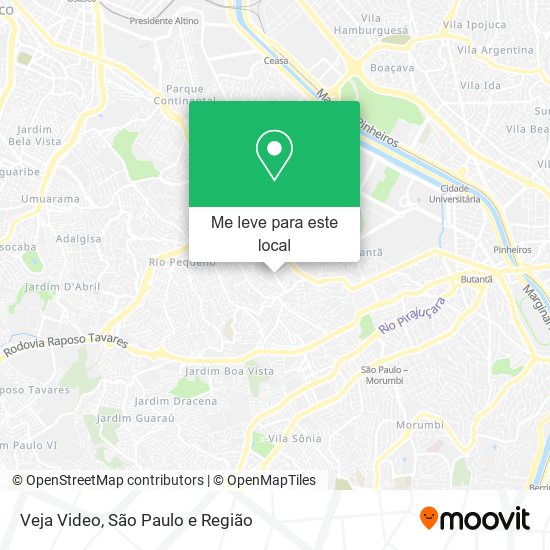 Veja Video mapa