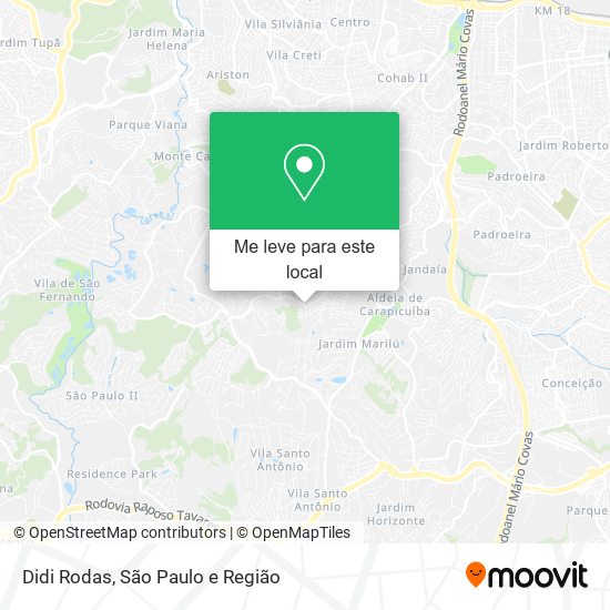 Didi Rodas mapa