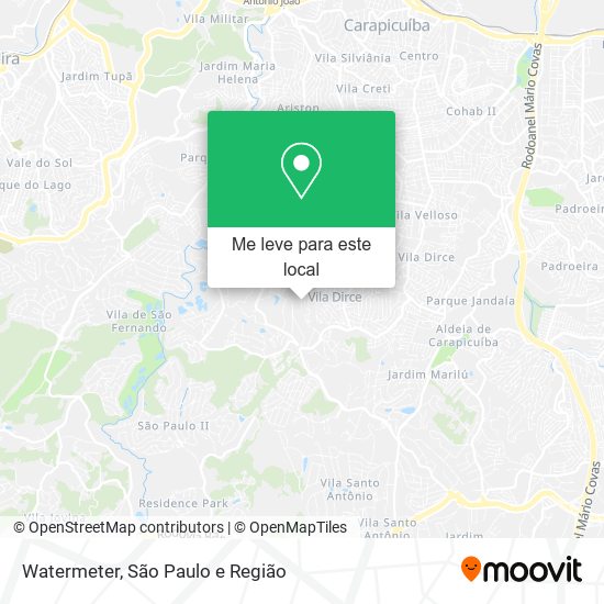 Watermeter mapa