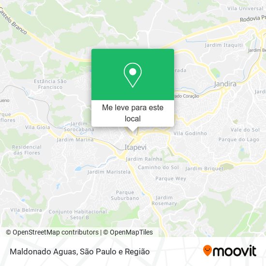 Maldonado Aguas mapa