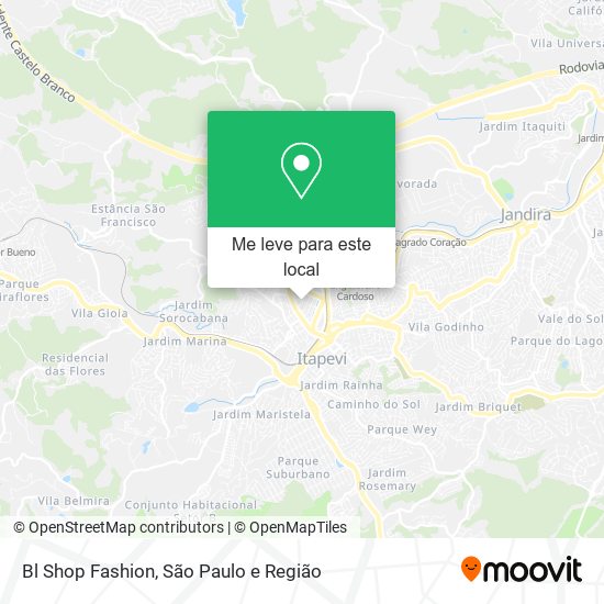 Bl Shop Fashion mapa