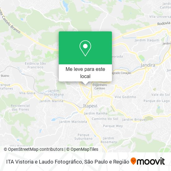 ITA Vistoria e Laudo Fotográfico mapa