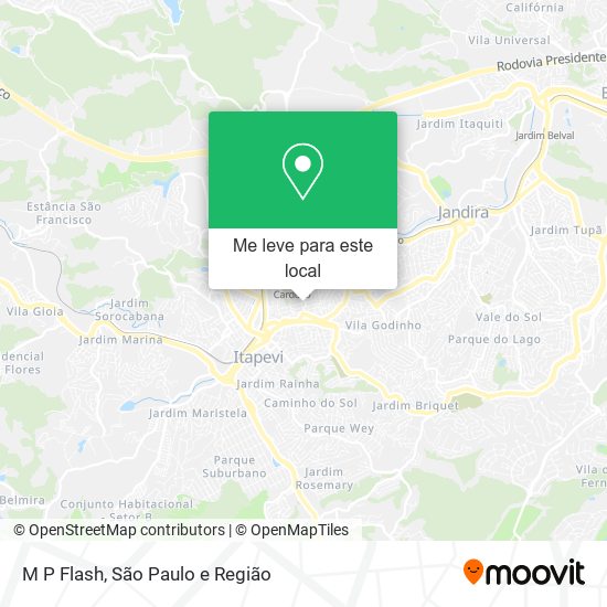 M P Flash mapa