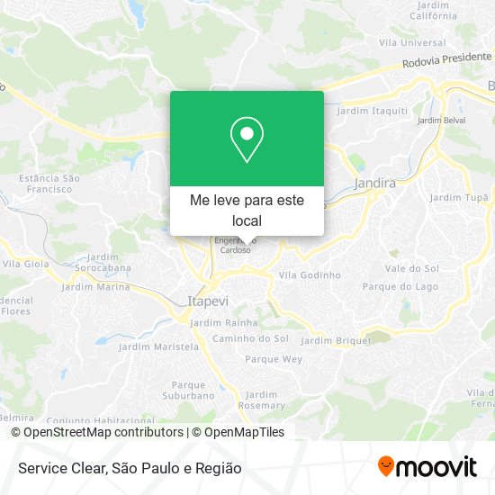 Service Clear mapa