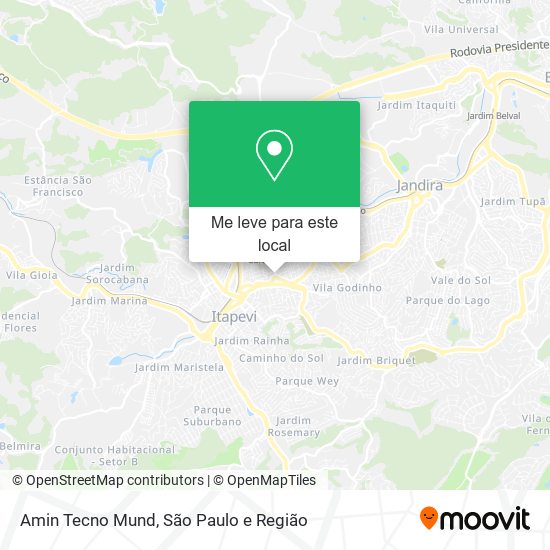 Amin Tecno Mund mapa