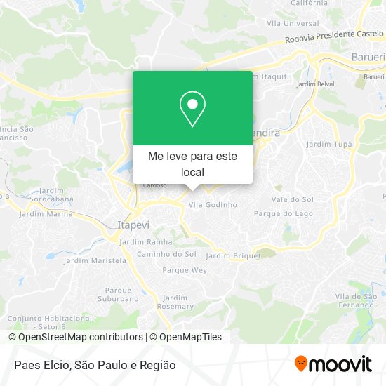 Paes Elcio mapa