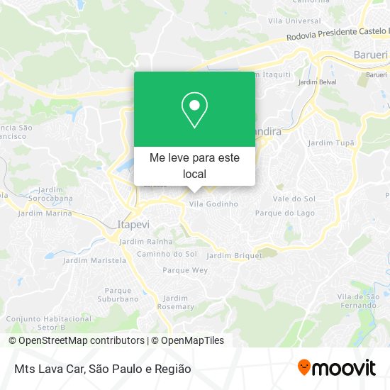 Mts Lava Car mapa