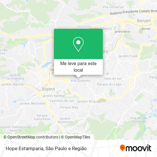 Hope Estamparia mapa