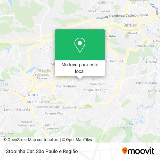 Stopinha Car mapa