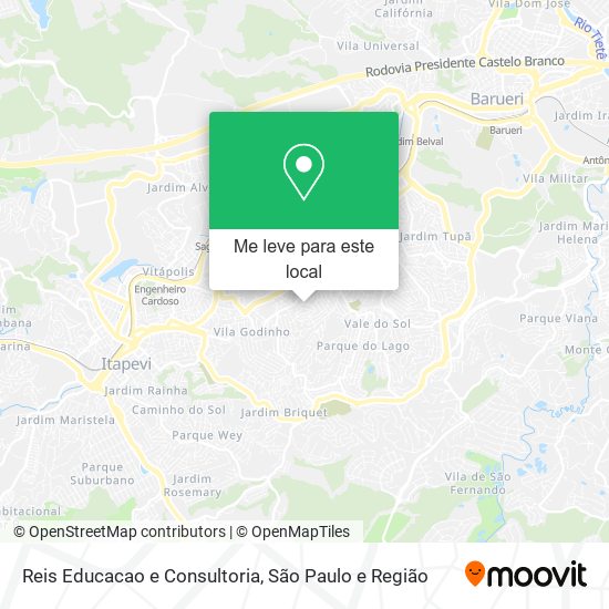 Reis Educacao e Consultoria mapa