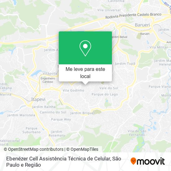 Ebenézer Cell Assistência Técnica de Celular mapa