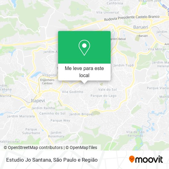 Estudio Jo Santana mapa