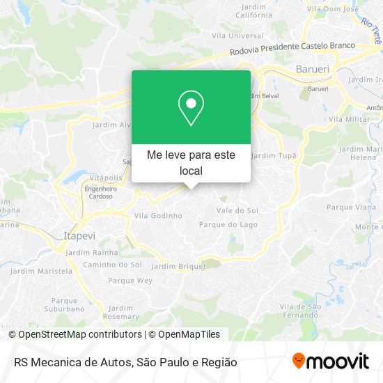 RS Mecanica de Autos mapa