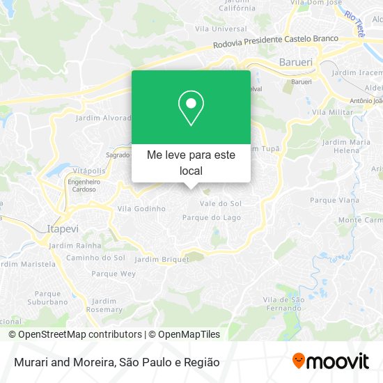 Murari and Moreira mapa