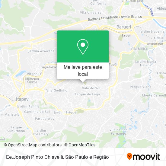 Ee.Joseph Pinto Chiavelli mapa