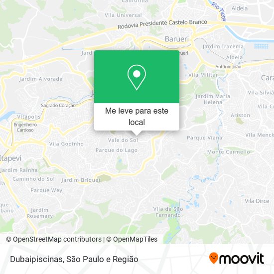 Dubaipiscinas mapa