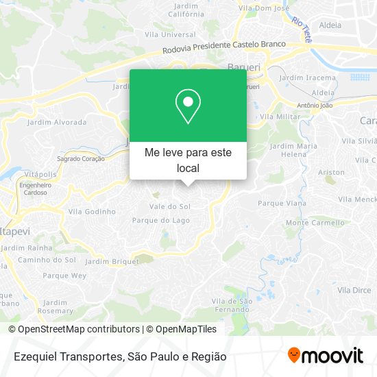 Ezequiel Transportes mapa