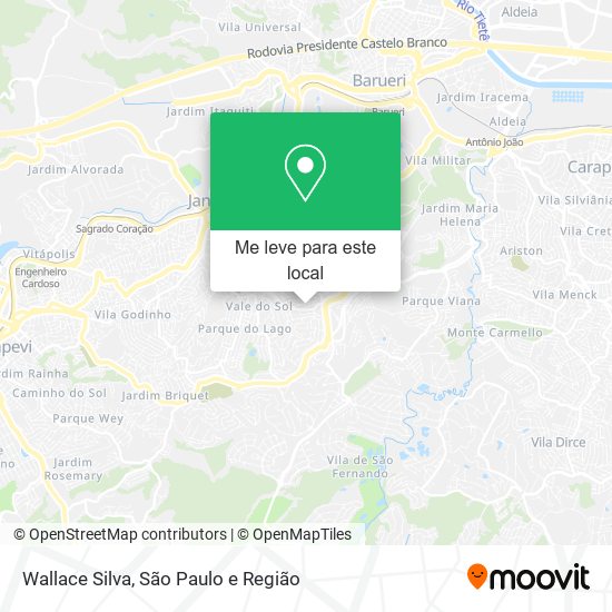 Wallace Silva mapa