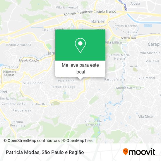 Patricia Modas mapa